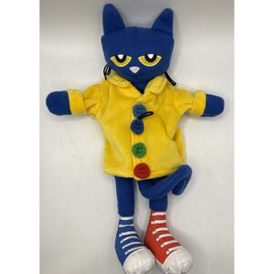 1999-2010 PETE THE CAT GROOVY BUTTONS PUPPET PLUSH/STUFFED ANIMAL